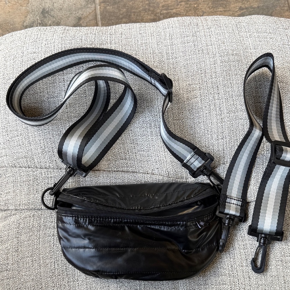 Stylish Black Crossbody Bag